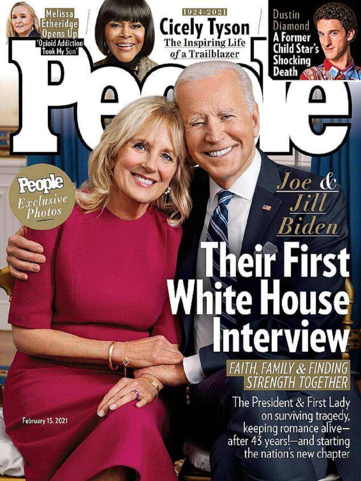 Biden a figuré aux côtés de son mari sur la couverture de People cette semaine et a accordé une interview au magazine Parents.
