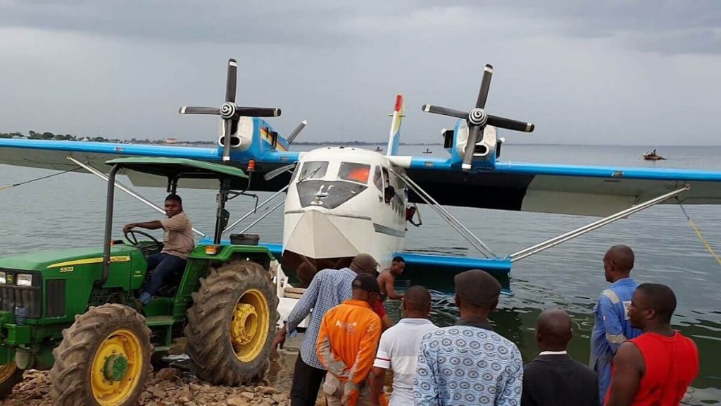 Première Navire volant en Afrique précisément en RD Congo2