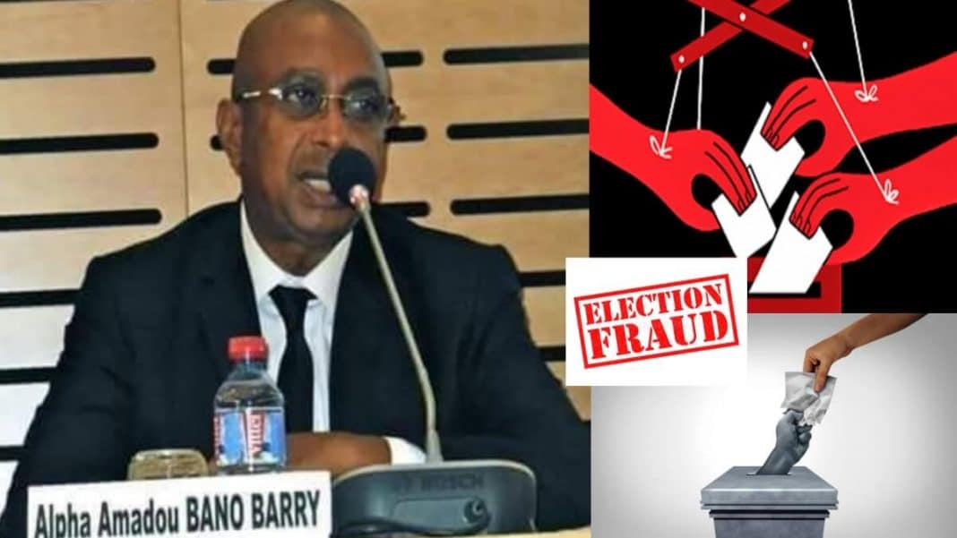 techniques de fraude electorale Dr Bano Alpha Amadou Bano BARRY Ph.D Sociologie